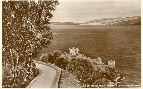 Loch Ness Above Castle Urquhart
