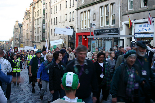 Clan Tait at The Clan Parade - The Gathering