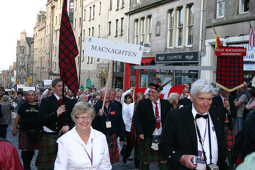 Clan MacNaughton - The Clan Parade - The Gathering 09