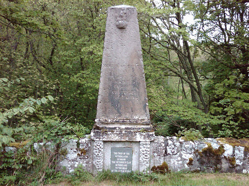 Memorial bridge to the victorious Clan Sutherland