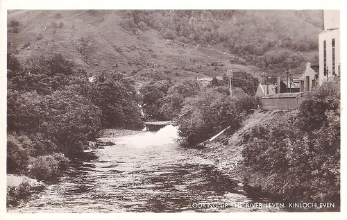 Kinlochleven, Looking Up The River Leven