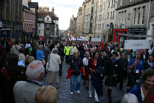 Clan Leslie - The Clan Parade - The Gathering 09