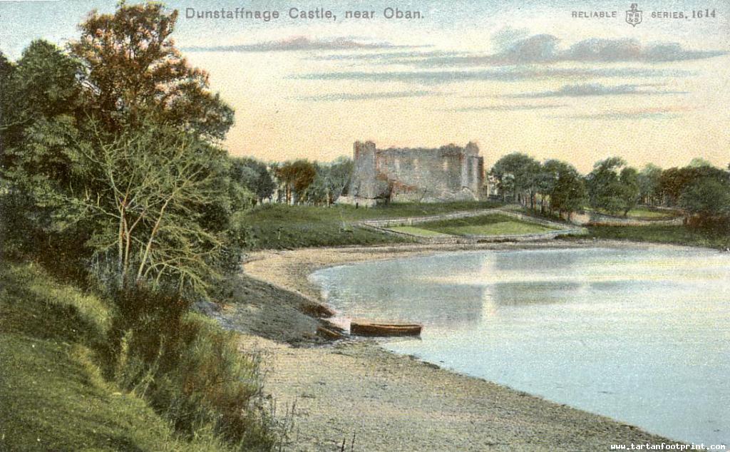 Dunstaffnage Castle Near Oban Pre 1918