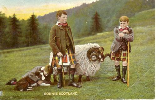 Bonnie Scotland Tuck\'s 1916