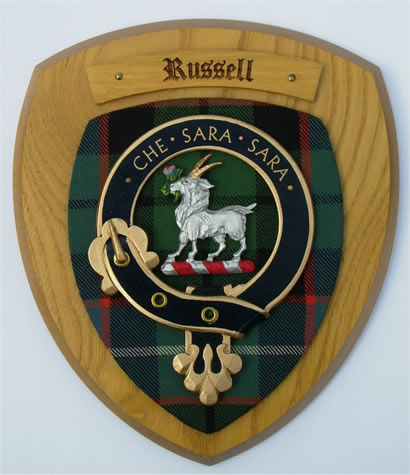 Clan Russell Plaque