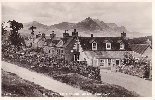 Sutherland, Tongue Village & Ben Loyal