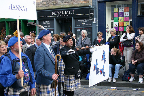 CLAN HANNAY - at The Clan Parade - The Gathering 09
