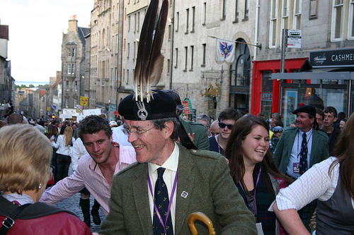 Clan Morrison at The Clan Parade - The Gathering 2009