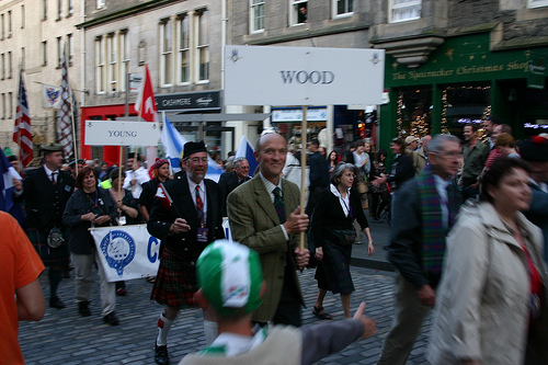 Clan Wood at The Clan Parade - the Gathering 2009