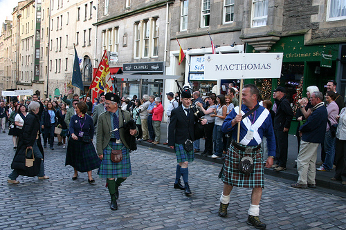 Clan MacThomas in The Clan Parade - The Gathering