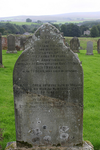 Taylor Grave - Scottish Borders