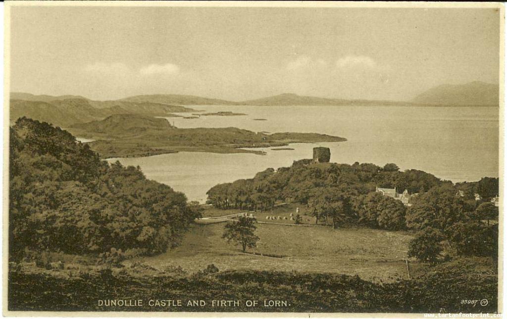 Dunollie Castle & Firth Of Lorne1926