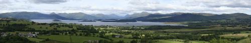 Loch Lomond from Duncryne panorama