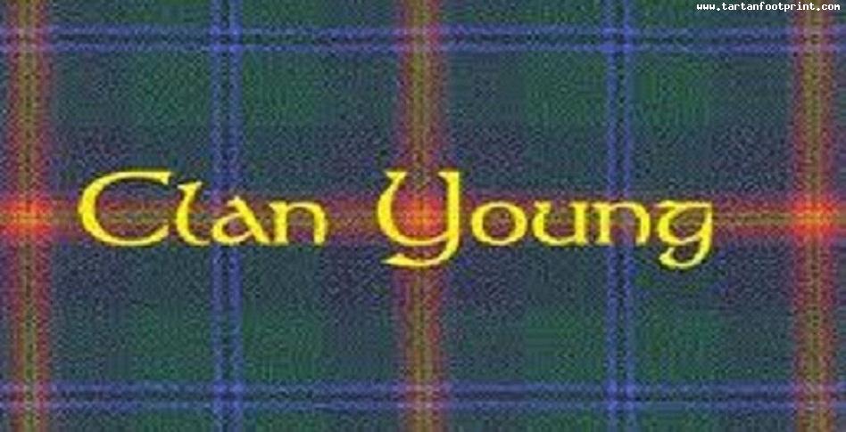 Clan Young On Tartan