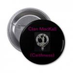 Clan MacKall (Caithness) kids cap badge