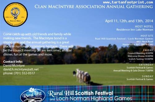 Clan MacIntyre Assoc Gathering April