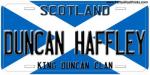 duncan haffley scot license plate6