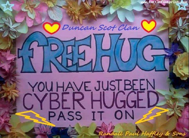 duncan clan hug sign