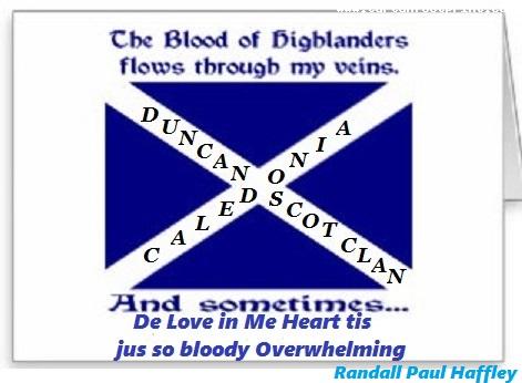 scottish highlander blood flows