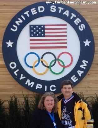 David and Tammy Droste - Sochi Olympics 2014