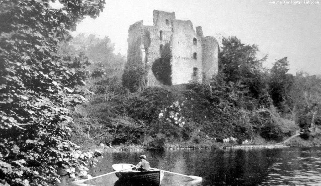 Old Photograph Invergarry Castle Scotland