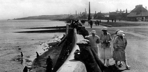 Old Photograph Promenade Kirkcaldy Fife Scotland