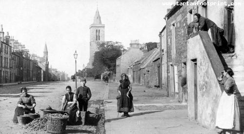 Old Photograph Fishwives North Street St Andrews Fife Scotland
