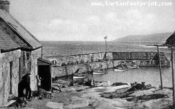 Old Photograph of Cove Scotland